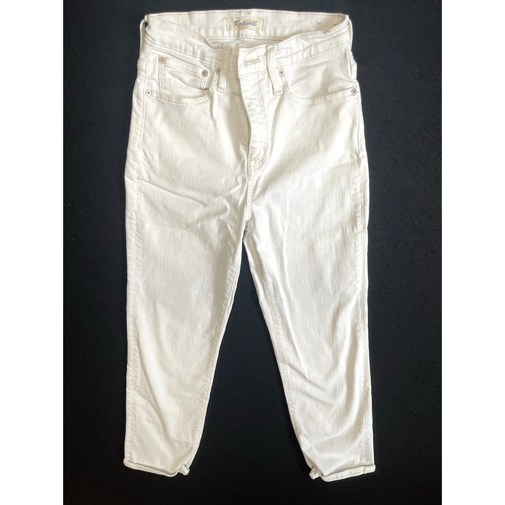 Classis Americana Madewell White Classic Straight Jean S 26 Coastal Minimalism